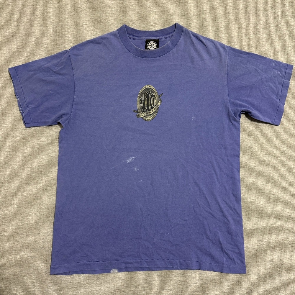 Vintage Hawaiian Island Creations HIC Surfboards‎ T Shirt Purple Mens Large USA